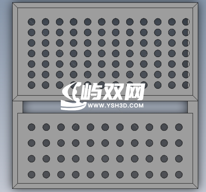 攀架三维模型