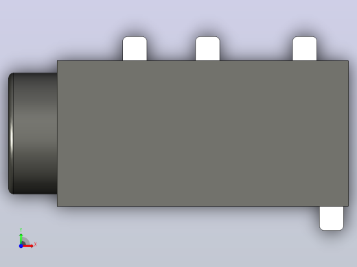 cpj-320ds3.5mm电话插孔4P SMT前视缩略图