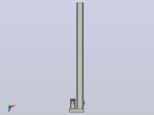 日规模组半封闭丝杆TPA-HNR-85S-1610C-L1100-ML-C-P20-N3俯视缩略图