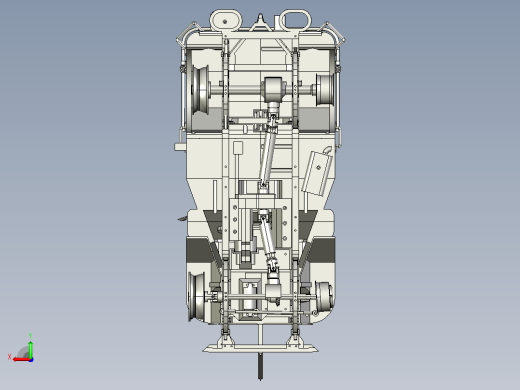 吉普车 – 越野 SUV CAD 模型 后视缩略图