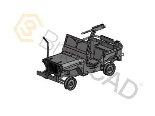 吉普车 – 越野 SUV CAD 模型 缩略图