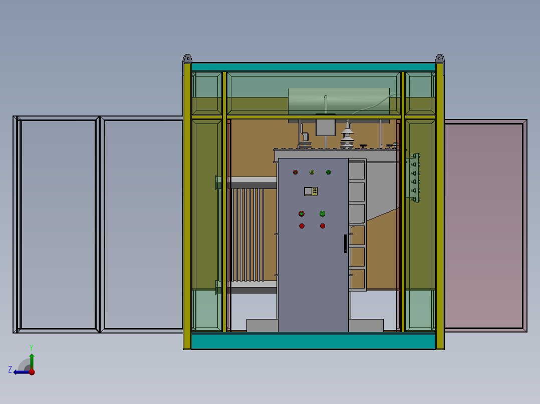 机械专业毕业设计、机电一体化专业毕业设计、工装夹具设计右视图