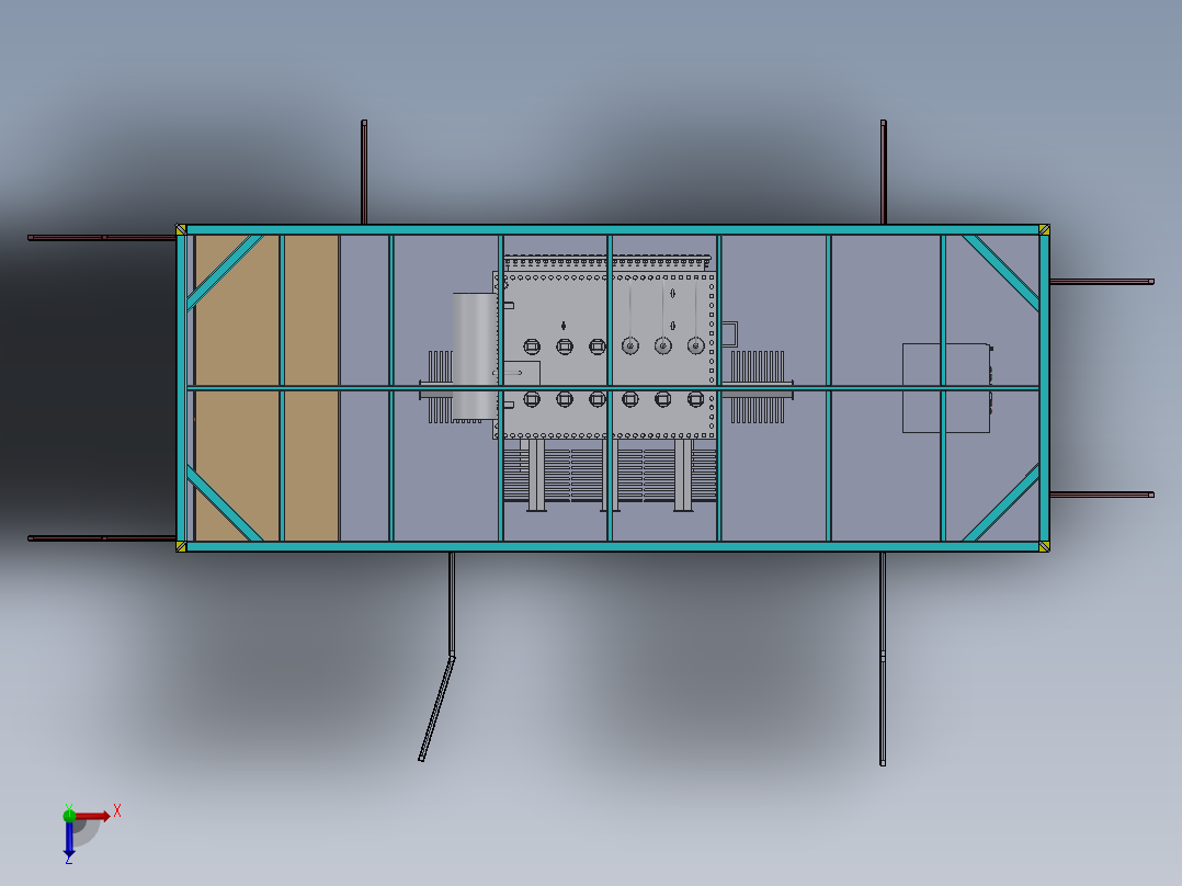 机械专业毕业设计、机电一体化专业毕业设计、工装夹具设计俯视图