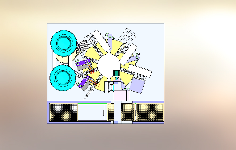 电子烟自动装配组装机含工程图sw14可编辑