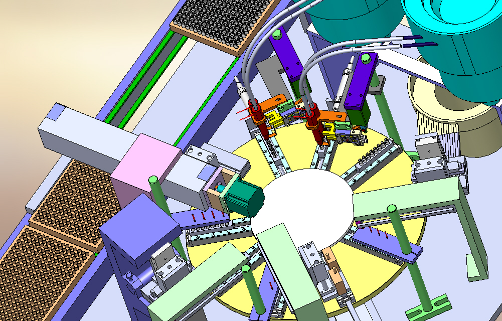 电子烟自动装配组装机含工程图sw14可编辑