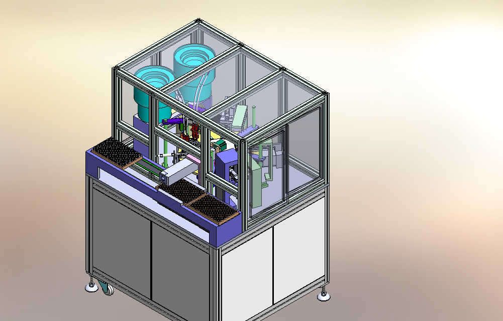 电子烟自动装配组装机含工程图sw14可编辑