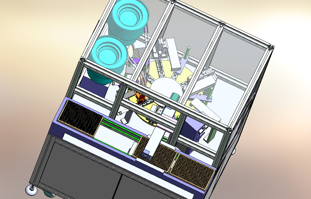 电子烟自动装配组装机含工程图sw14可编辑