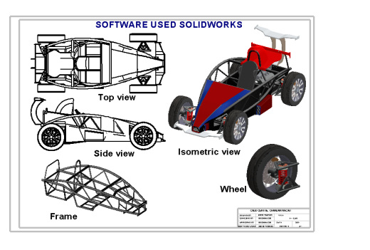 Atom原子跑车三维建模图纸 solidworks设计 附STEP缩略图