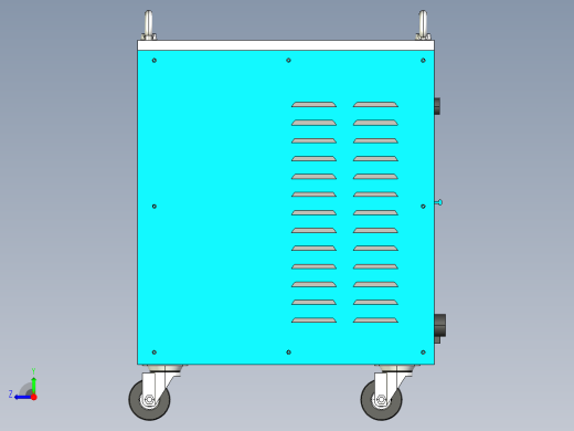 OTC焊机3D模型右视缩略图