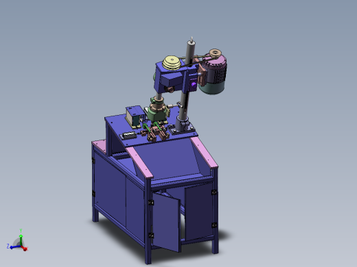 全自动攻牙机3D图纸 E088