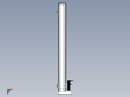 Toyo东佑达直线模组-ETH12-1000-BL-100W+煞車俯视缩略图