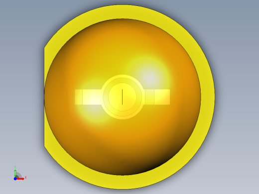 LED_Round_Amber_D5.0mm前视缩略图