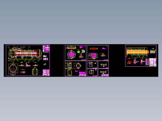 许博庭 流量为210th U型管式冷凝器