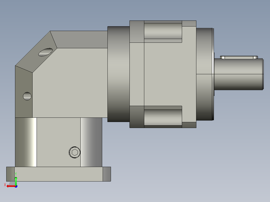 直齿ZPLX180-L2 42-114.3-200-M12.STEP后视图