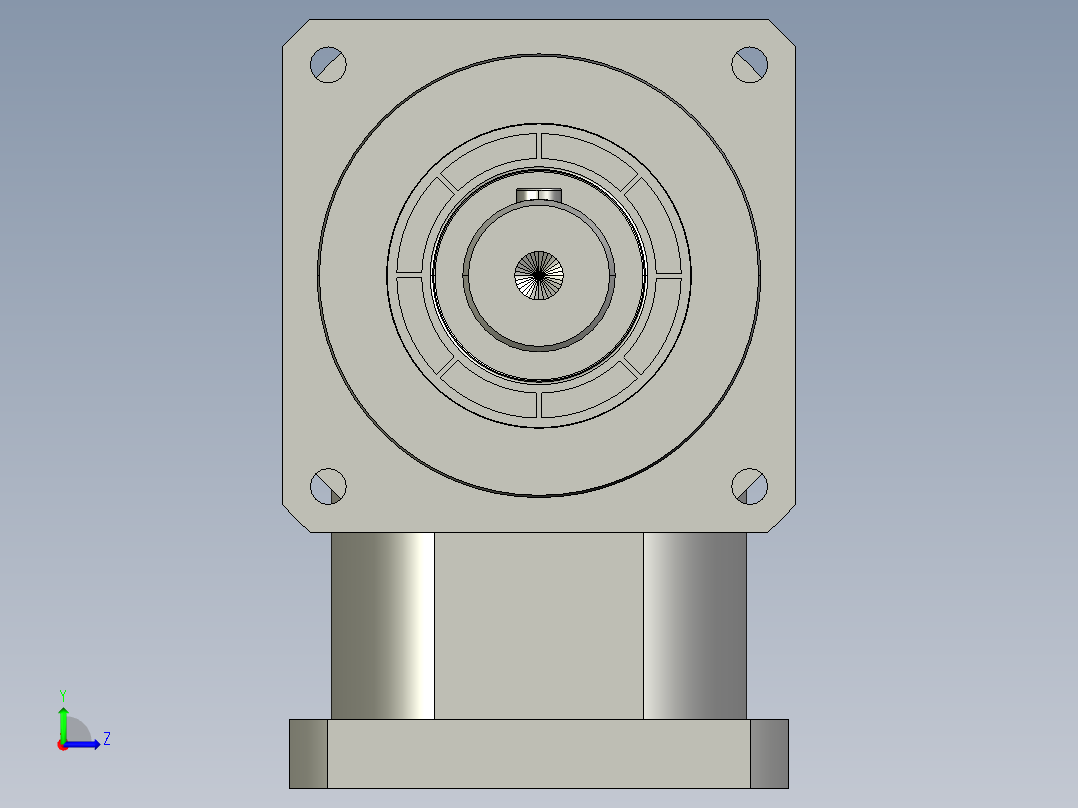 直齿ZPLX180-L2 42-114.3-200-M12.STEP左视图