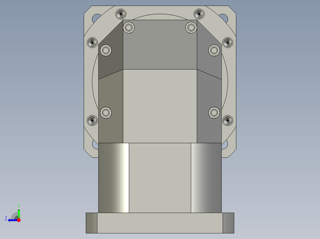 直齿ZPLX180-L2 42-114.3-200-M12.STEP右视图
