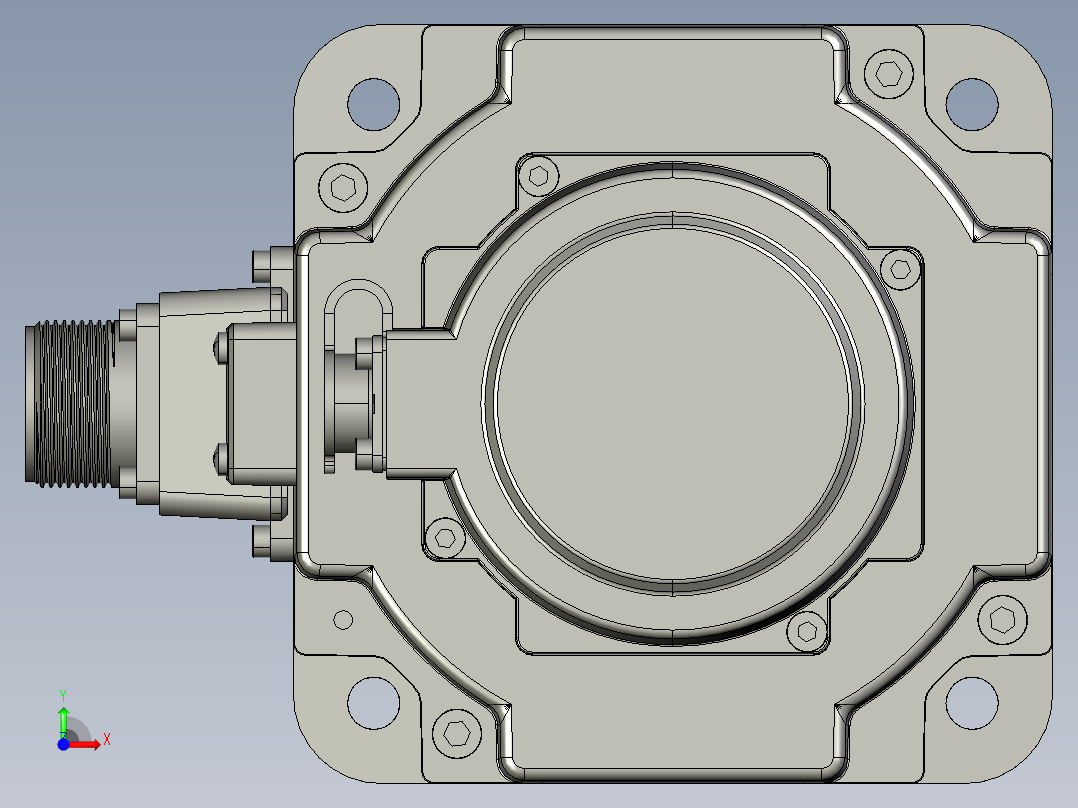 电机MS6G-130TL25BZ2-21P0前视图