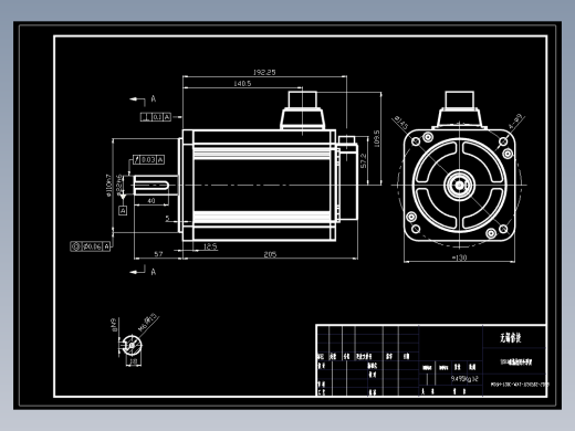 电机MS6H-130CS(M)15BZ2-21P8(41P8)