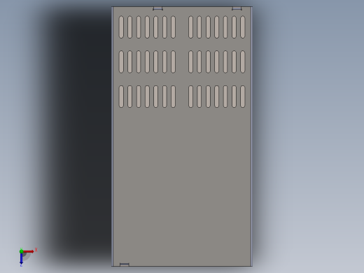 电源外壳俯视缩略图