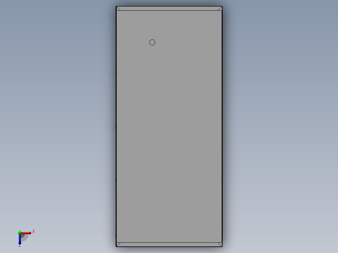 格子柜30门俯视图