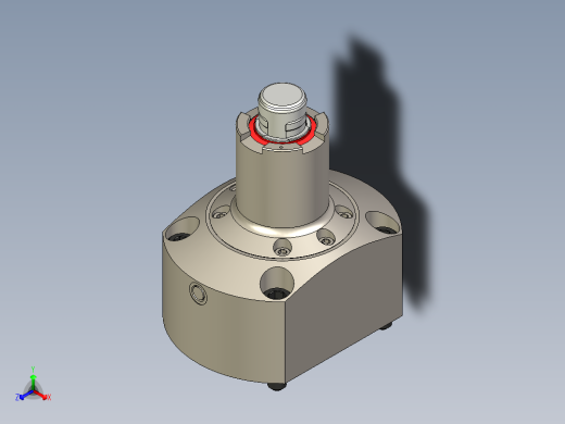 KOSMEKSFA3000-G0N-160-H75多系列多零件图纸模型多系列多零件图纸模型正等轴测缩略图