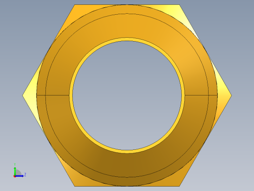 扩口式工业通用硬管接头Union 42F-14左视缩略图