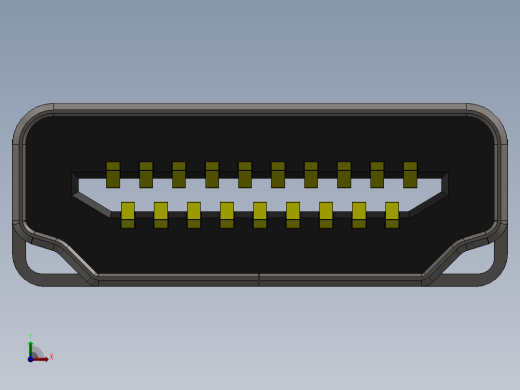 HDMI连接器 SW前视缩略图