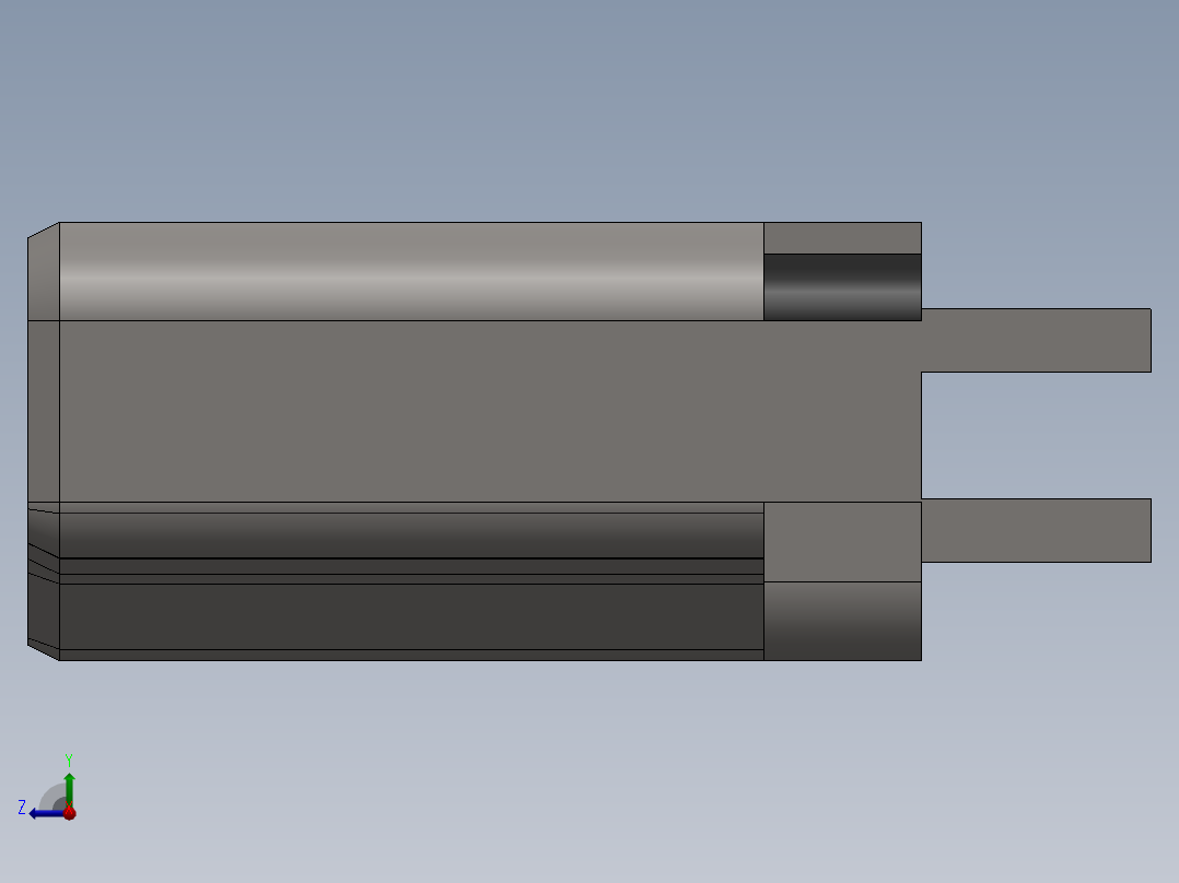 HDMI连接器 SW右视图