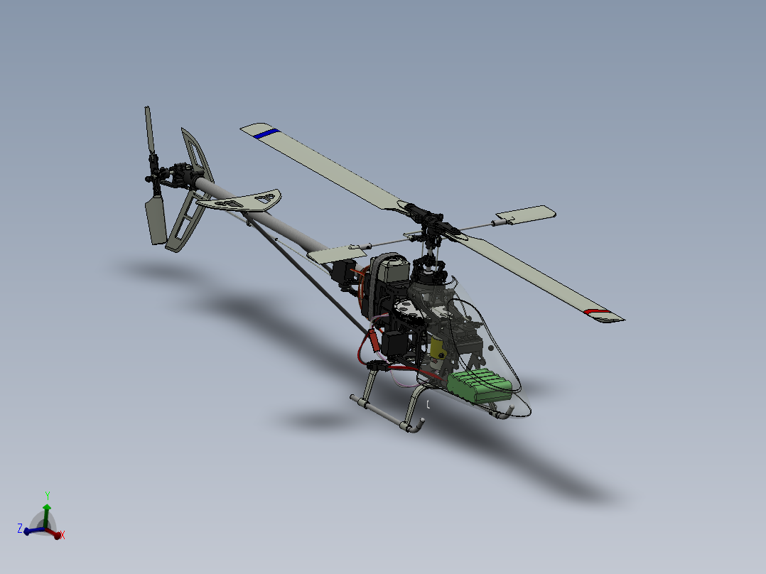 helico玩具直升机模型