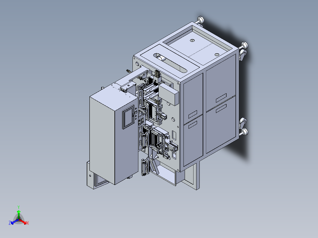 TYPE-C一出24切板电测自动机