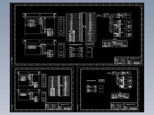 220kVI,III分段断路器控制信号回路(B066-500-0604)