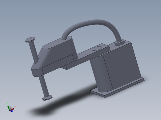 scara机器人设计模型