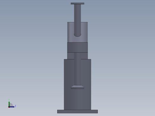 scara机器人设计模型左视缩略图