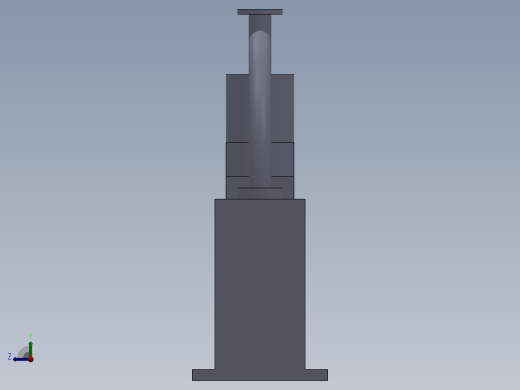 scara机器人设计模型右视缩略图