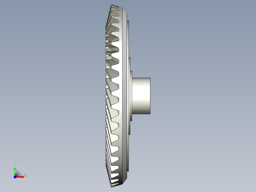 螺旋锥齿轮前视缩略图