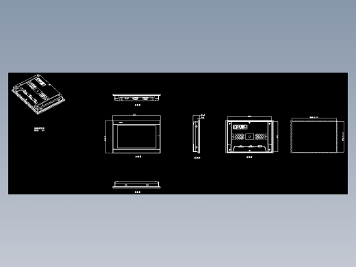 人机界面TS3-1000外观图