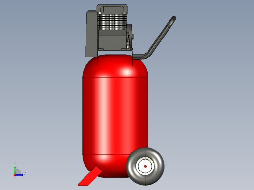 30加仑立式空气压缩机--sw stp左视缩略图