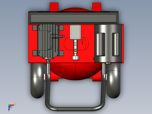 30加仑立式空气压缩机--sw stp俯视缩略图