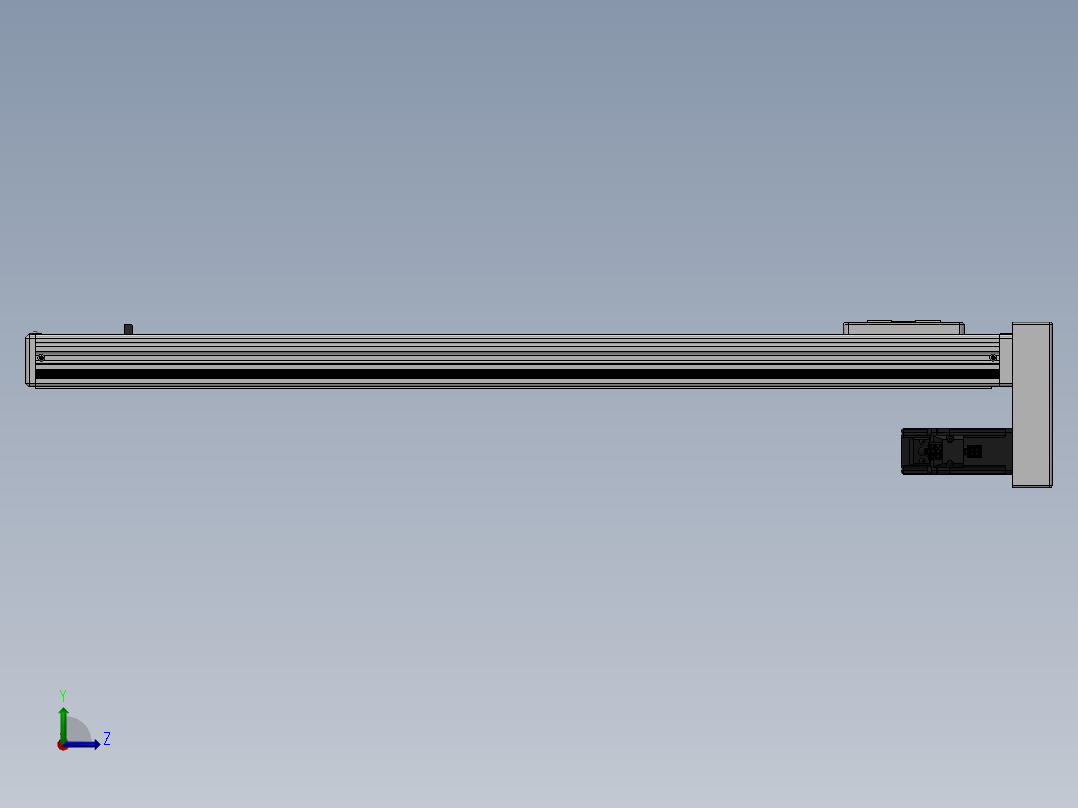 精密模组MY60-T10-650L-BM-P10-C4-C左视图