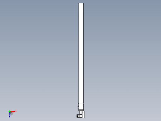 同步带全封闭直线模组TPA-HCB-105D-90-L2000-MR-Y-P20-N3俯视缩略图