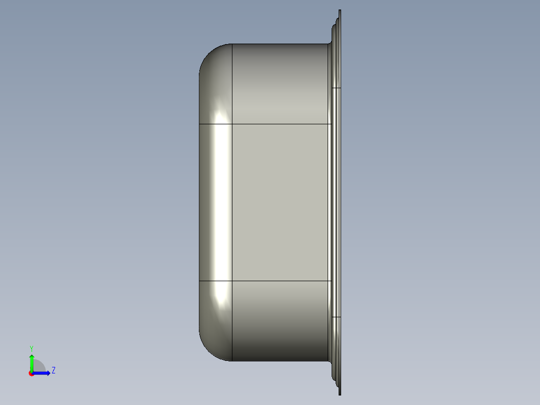 水槽、不锈钢水槽(31)左视图