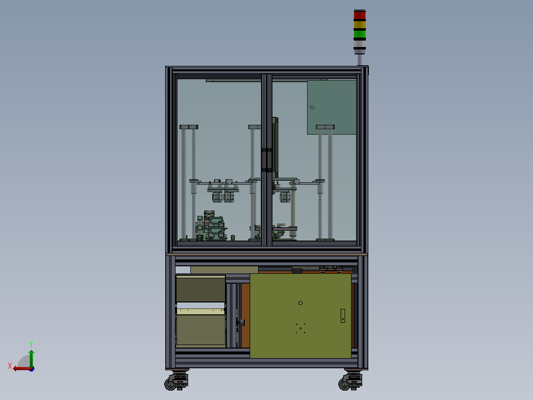 汽车大盖组装密封圈柱塞和打螺丝sw20可编辑后视图