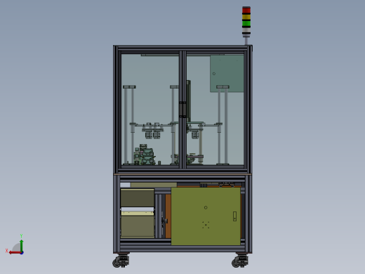 汽车大盖组装密封圈柱塞和打螺丝sw20可编辑后视缩略图
