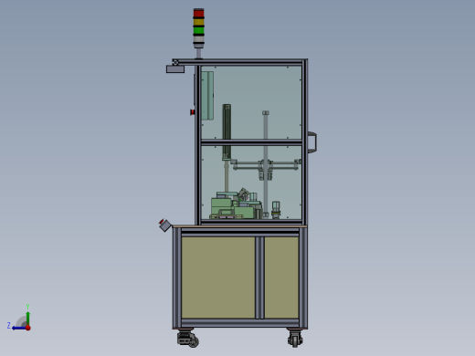 汽车大盖组装密封圈柱塞和打螺丝sw20可编辑右视缩略图