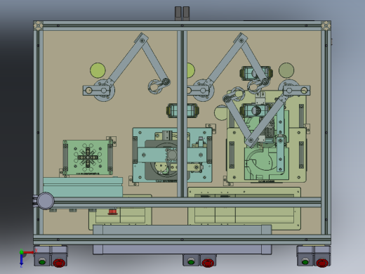 汽车大盖组装密封圈柱塞和打螺丝sw20可编辑俯视缩略图