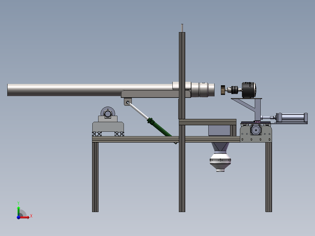 螺杆钻具内孔磨床sw18可编辑前视图