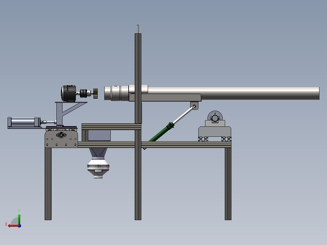 螺杆钻具内孔磨床sw18可编辑后视图