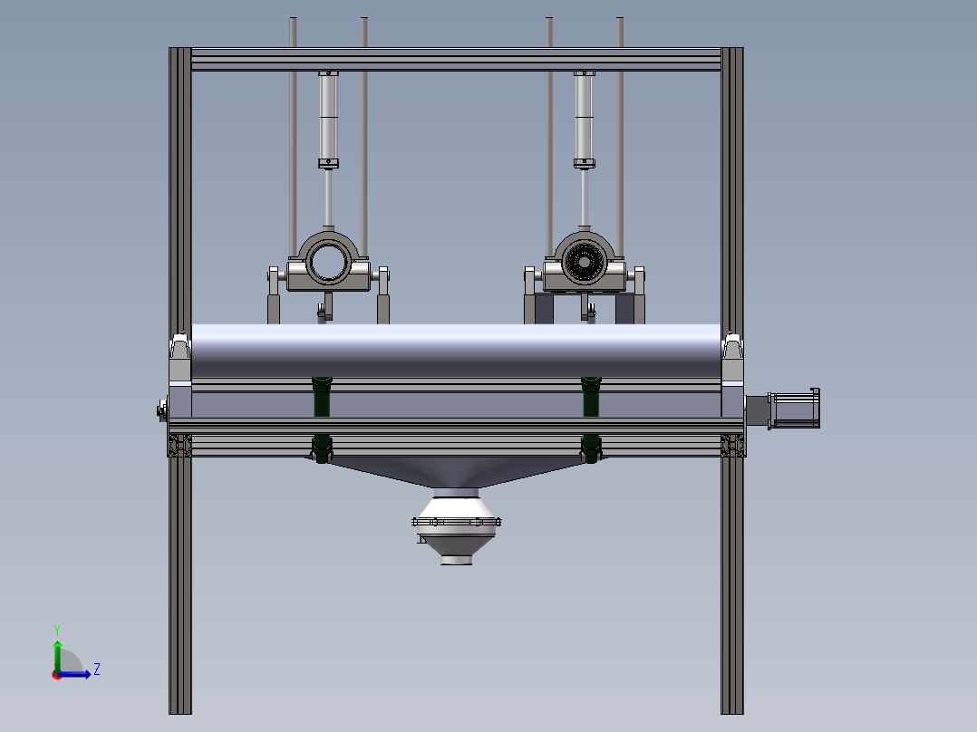 螺杆钻具内孔磨床sw18可编辑左视图