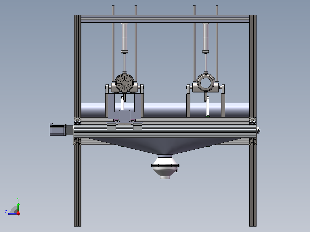 螺杆钻具内孔磨床sw18可编辑右视图