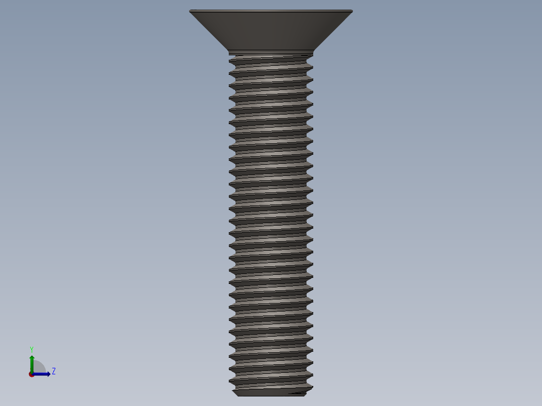 Screw_ISO_10642_M12x55_A2.SLDPRT左视图